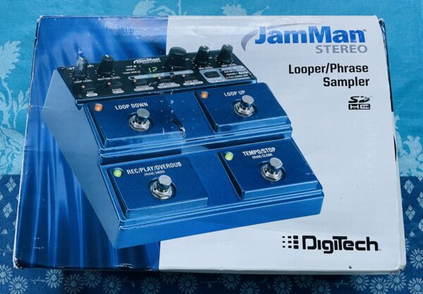 Pédale looper guitare chant Digitech Jamman Stereo n°00000293, alim et boite d’origine – Image 4