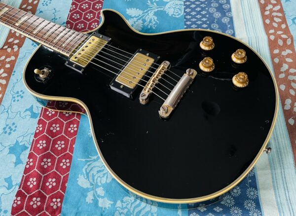 Guitare électrique Morris Les Paul type Black Beauty, housse Thomann, révision luthier Amal (28.11.24) – Image 2