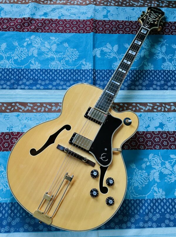 Guitare électrique archtop Epiphone Broadway Natural n°17031505126 (China)