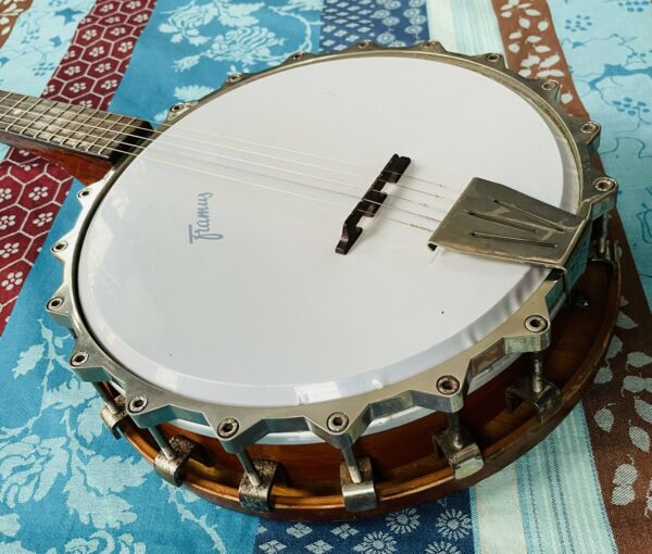 Banjo ancien 5 cordes Framus (Germany, 1970), restauré chez le luthier Amal (04.02.25) – Image 2